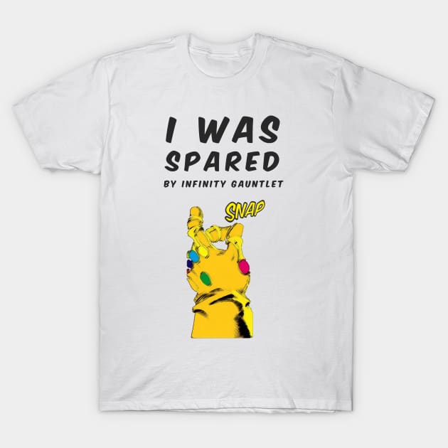 Thanos gauntlet t shirt outlet